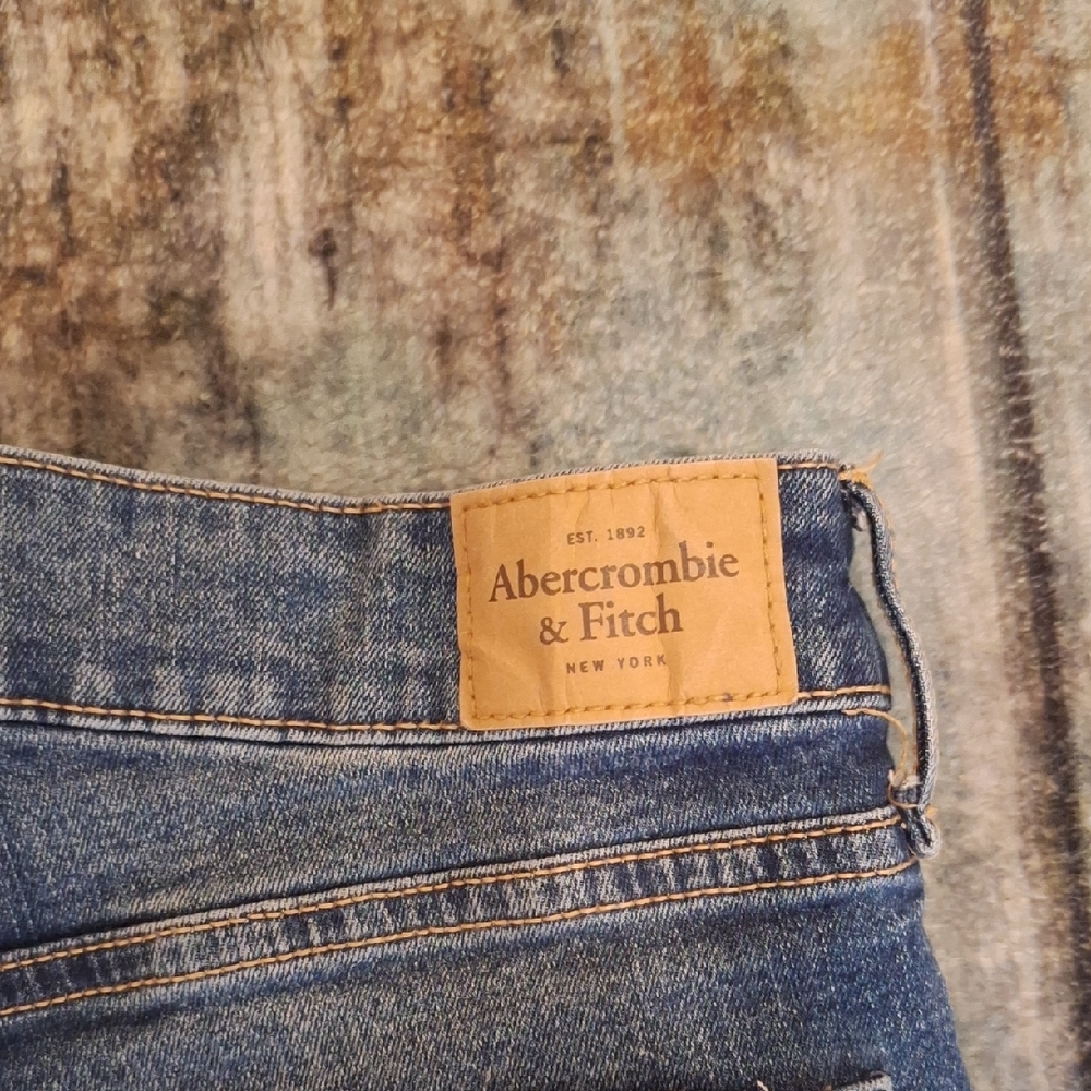 Abercrombie & Fitch Blue Jean Shorts. Excellent Condition Size 00 - Picture 7 of 7